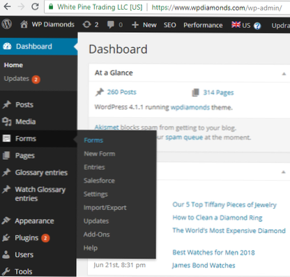 Nu se poate găsi un formular OLD Gravity pe un site OLD Word Press [închis]
