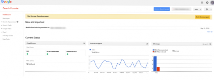 Crawling-Fehler in der Suchkonsole