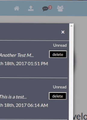 Display notification only once