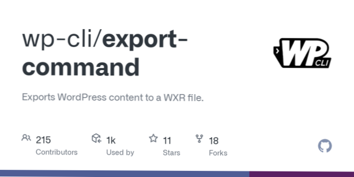 Exportar lista de usuários com nome e sobrenome no WP-CLI