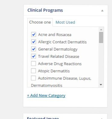 Get posts from category from custom query