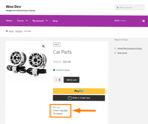 Nascondere i prodotti con un tag specifico dalla pagina principale del negozio WooCommerce