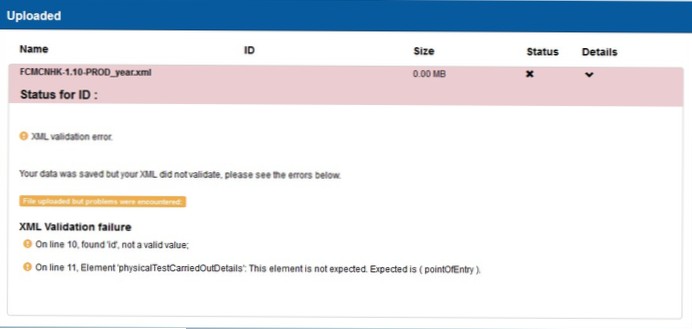 Comment puis-je traiter le fichier xml lors du téléchargement?