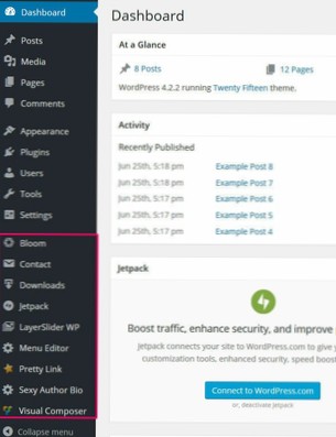 Comment organiser les publications par taille dans le tableau de bord WordPress?