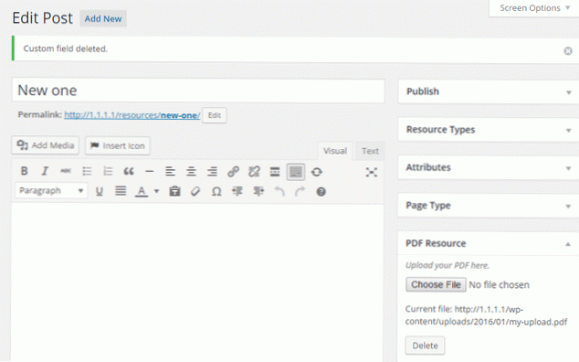 How to delete field using WPDB?