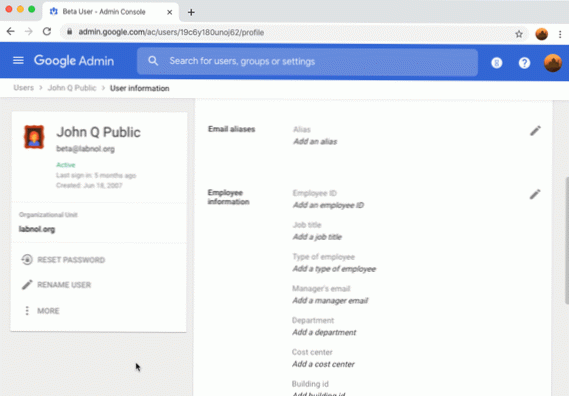 Come ottenere gli utenti EMAIL dal loro USERNAME