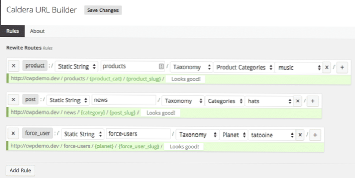 Jak přepsat URL taxonomie tak, aby zahrnoval typ příspěvku jako druhý segment adresy URL?