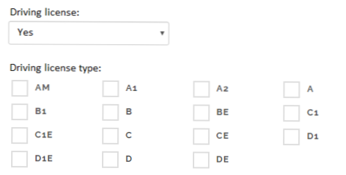 Sådan gemmes de afkrydsede felter?