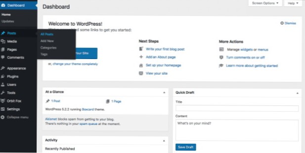 Hvordan bruke tilpasset HTML-fil i stedet for wordpress hjemmeside