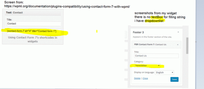 Come utilizzare il plugin WPML nel modulo di contatto 7
