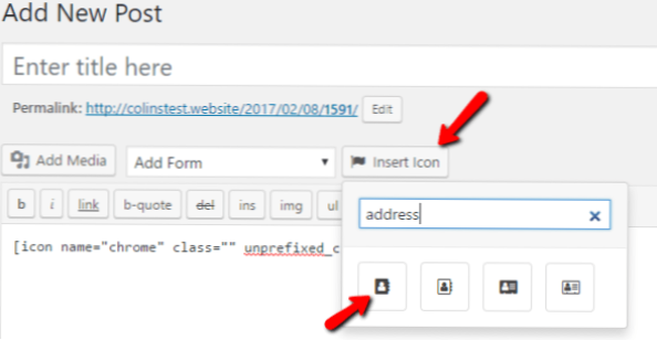 I am new in word pres my font awesome is not allow