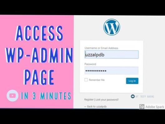 Ich kann nicht darauf zugreifen, aber wp-admin funktioniert normal