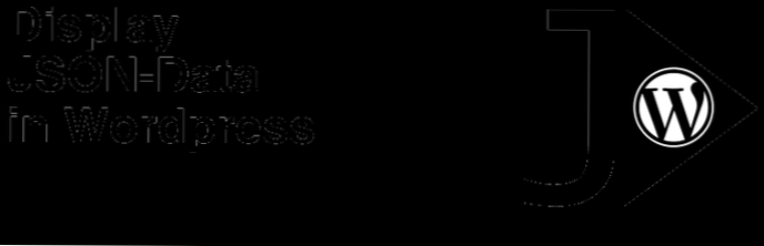 I would like to retrive JSON value and display it in wordpress page or widget