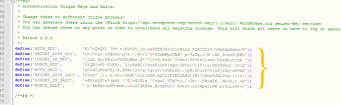 Wenn ich die Salt Keys in meiner wp-config ändere, werden alle Passwörter gebrochen?