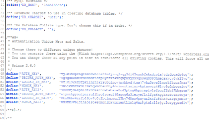 Hvis udsagn i wp-config.php, er det muligt?