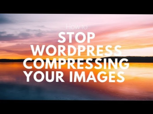 Komprese miniatur kvality obrazu ve Wordpressu?