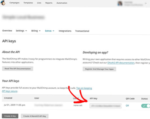 Rendre le flux RSS accessible uniquement par Mailchimp
