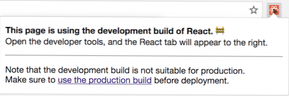 Esecuzione di Gutenberg React in modalità di sviluppo
