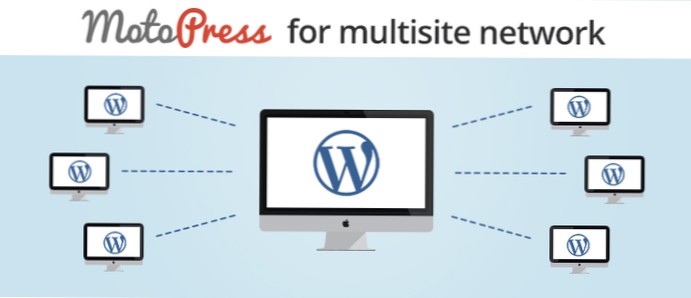 Kjører vertlig multisite-versjon av wordpress