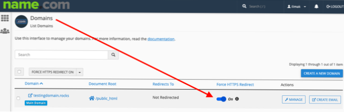 Site redirecting from http to https [closed]