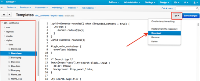 update to a new template without loosing any data