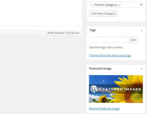 Utilisation de add_image_size (pour l'image sélectionnée)