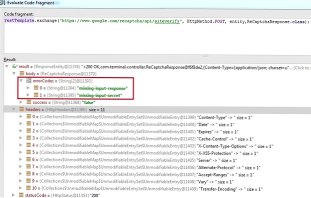 Use of http form post