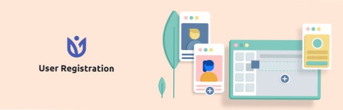 Enregistrement de l'utilisateur