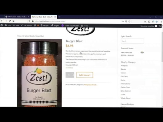Prodotti correlati a Woo Come sovrascrivere lo script del plugin?