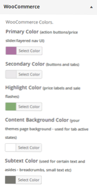 Schimbare WooCommerce