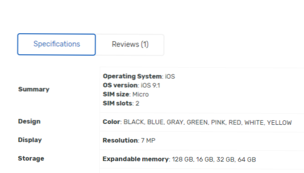 WooCommerce un termine per molti attributi del prodotto