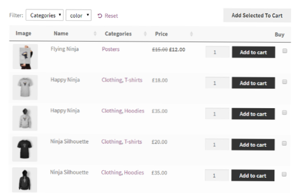 WooCommerce Order page