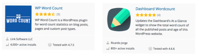 WordPress Plug-in Aktiv installationstal