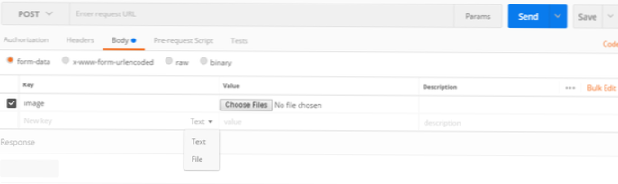 Média de téléchargement REST WordPress