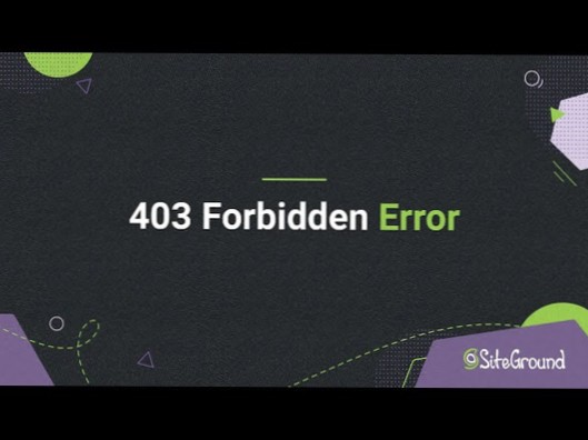 403 Zakázáno s gutenbergem
