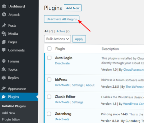 Deactivating all plugins and reactivating one by one, fixes conflicts. Why?