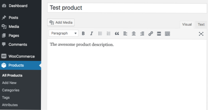 hide woocommerce tab if empty