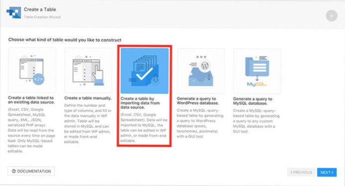 Wie kann ich eine Excel-Spalte in die WordPress-Datenbank importieren??