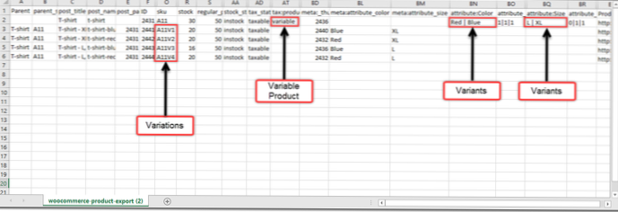 come posso importare il file csv in wordpress woocommerce?.?