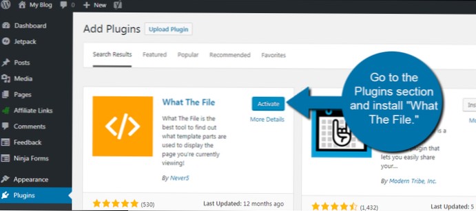 ¿Cómo puedo cargar un archivo de plantilla desde el complemento de wordpress?