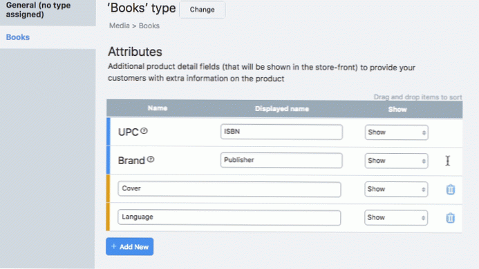 Come aggiungere e mostrare automaticamente tutti gli attributi del prodotto durante la creazione di un nuovo prodotto