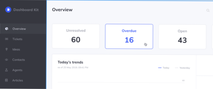 Comment créer une barre latérale à partir de « scratch »?