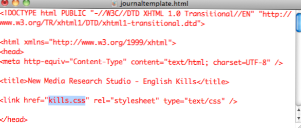 Comment charger différents fichiers css pour différentes pages