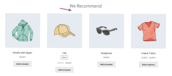 So zeigen Sie in WooCommerce nur vorgestellte Produkte mit der Funktion an.PHP-Funktion