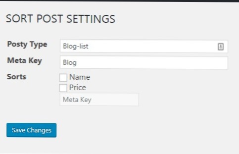 Hvordan lagre meta avkrysningsrute Wordpress