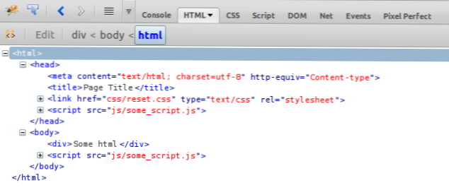 Includerea fișierelor CSS în HEAD pe baza conținutului paginii