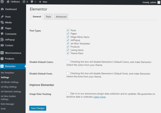 Limit search form to 4 custom post types only