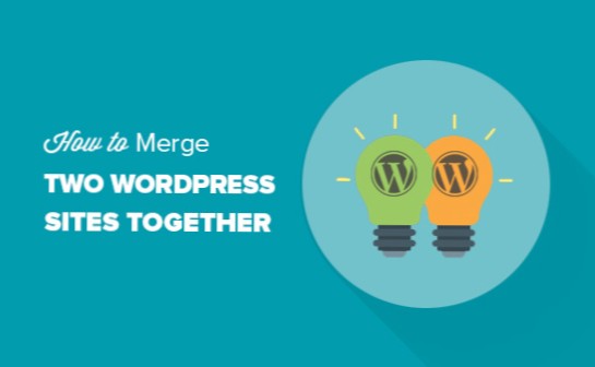 Sloučit dva weby wordpress