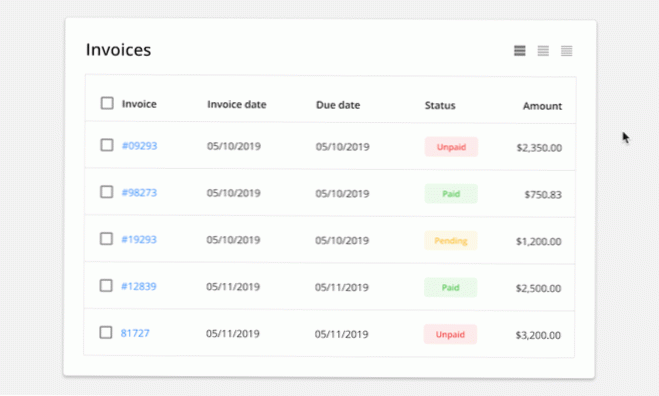 Pubblica i risultati del modulo nella tabella nella stessa pagina