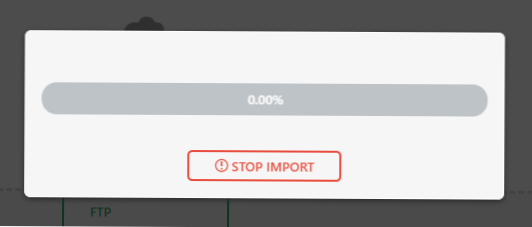 Problém s All in one WP Migration - funguje pouze na domovské stránce